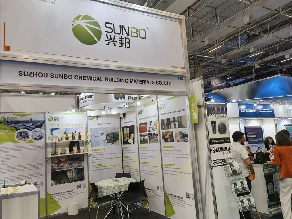 Informe sobre la participación de SUNBO en el CONCRETE SHOW en Sao Paulo, Brasil